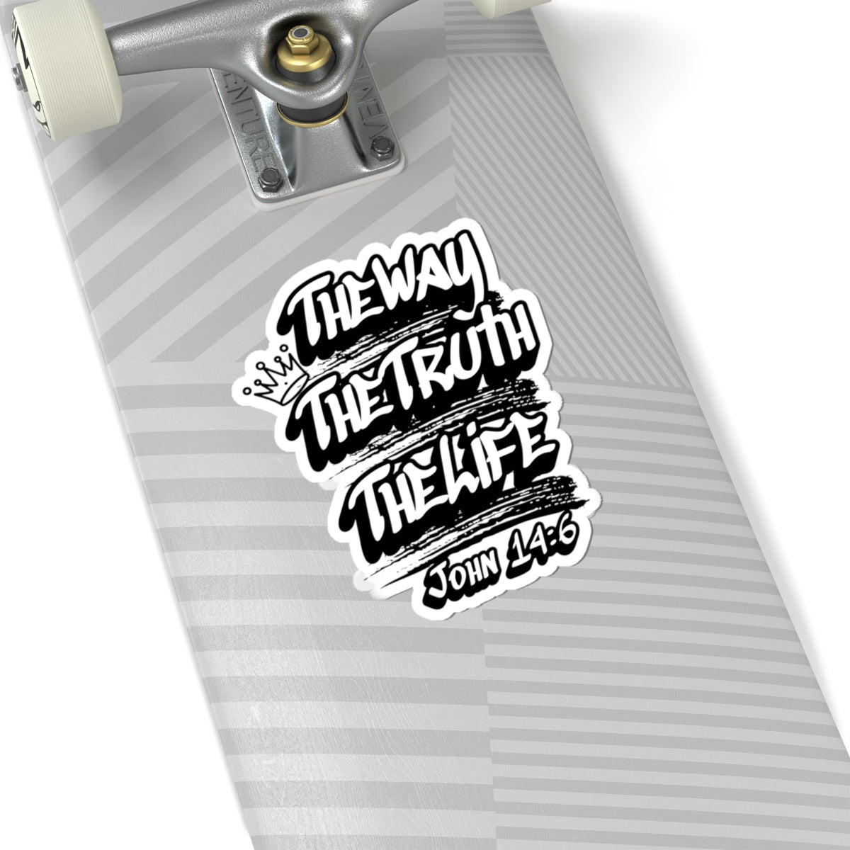 Crowned in Truth Sticker