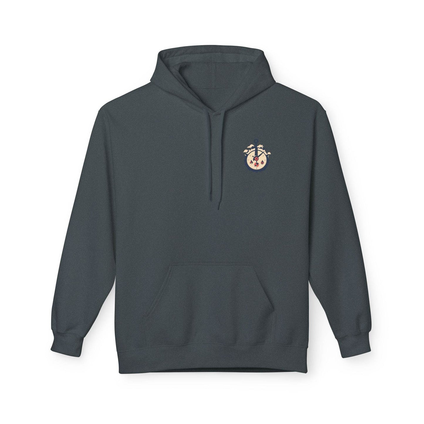 Geared to the Times Anchored to the Rock Hoodie - Tseva Clothing Co.