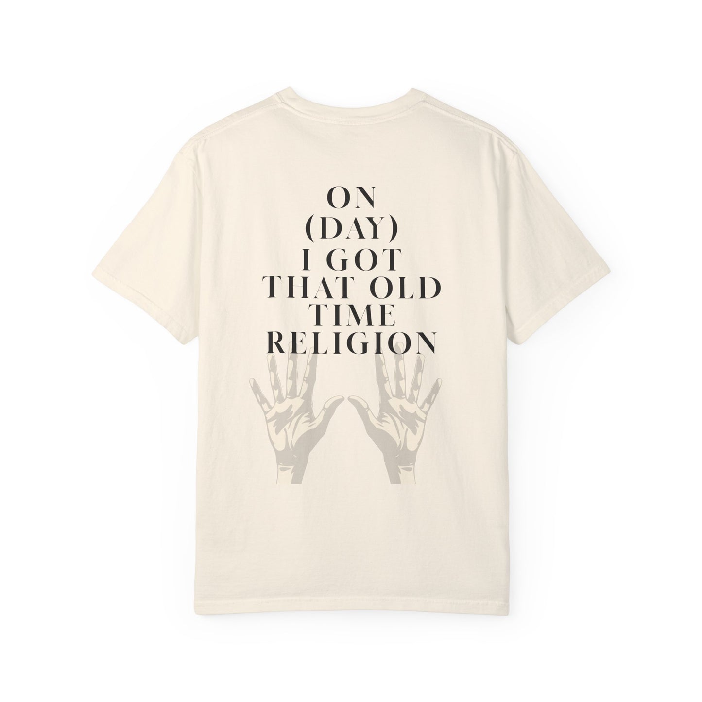 Personalized 'Old Time Religion' Custom Day of the Week and Year