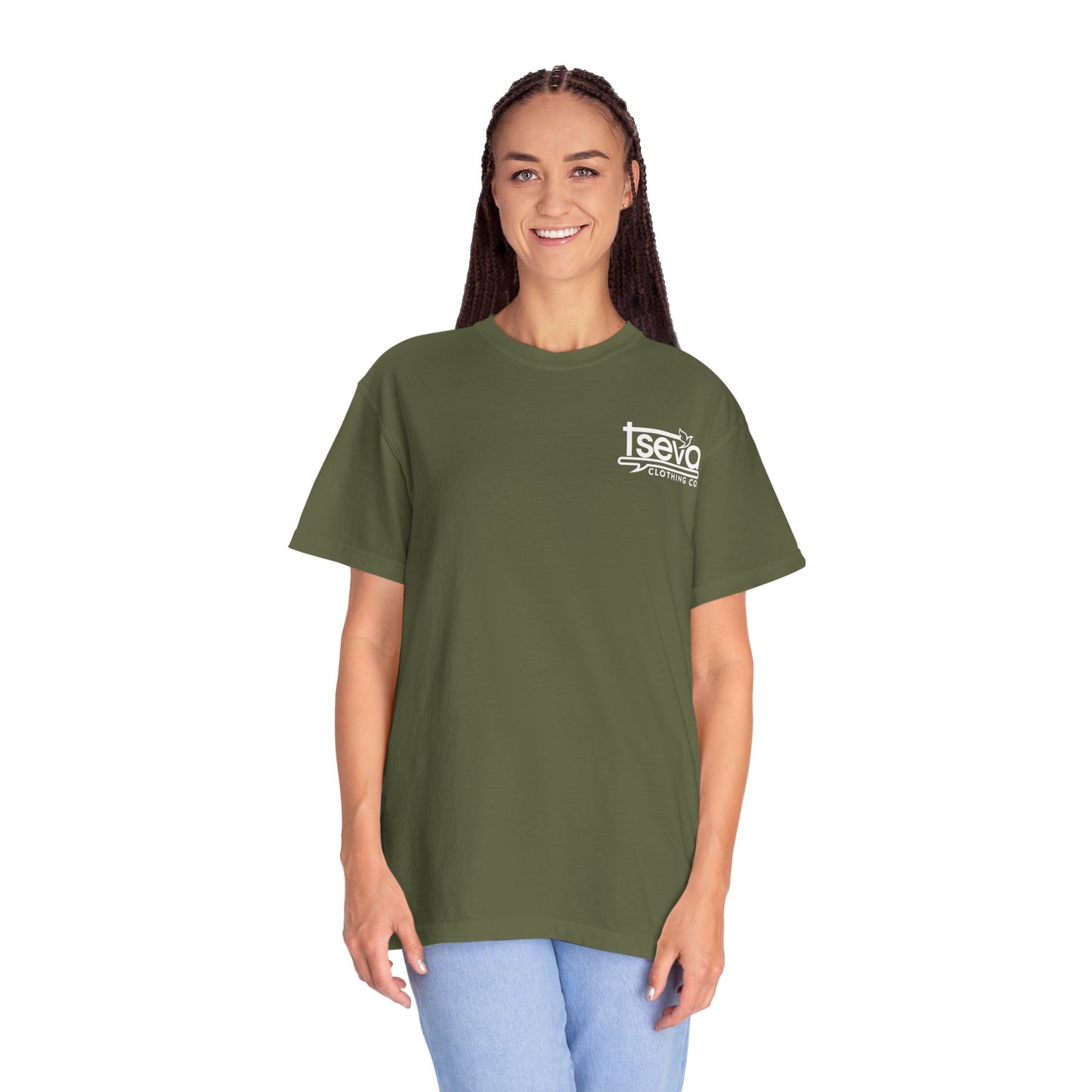 Tseva Clothing Branded T-Shirt - Dark 1 Samuel 17:45 Heaven's Army