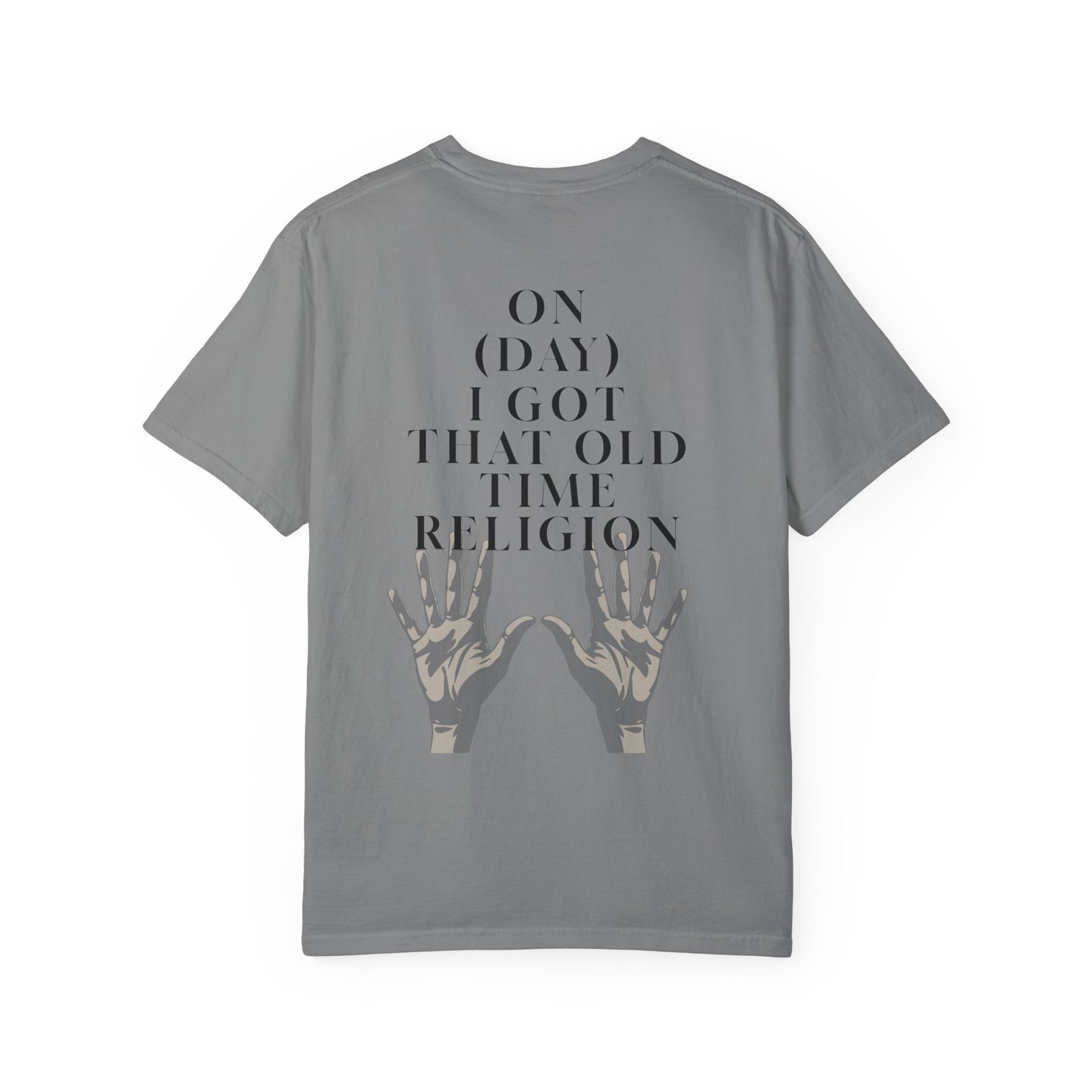 Personalized 'Old Time Religion' Custom Day of the Week and Year