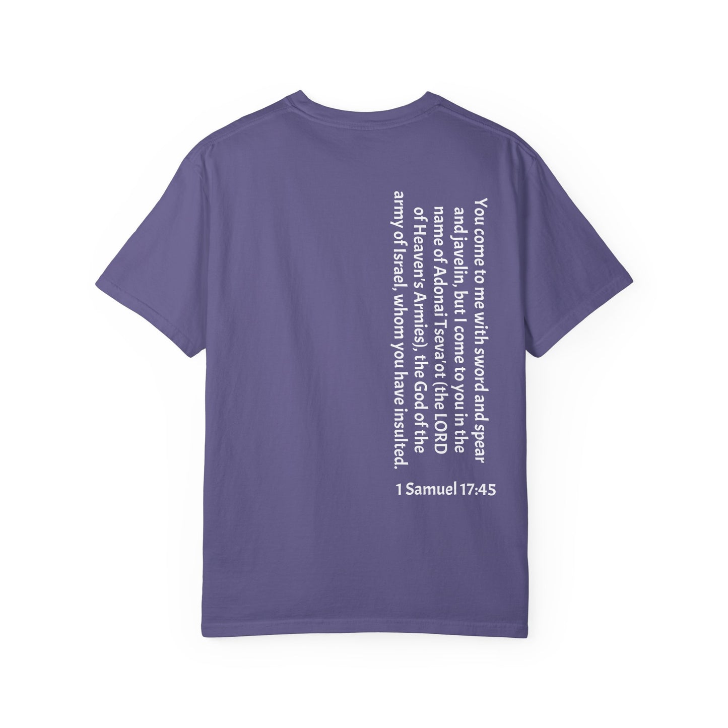 Tseva Clothing Branded T-Shirt - Dark 1 Samuel 17:45 Heaven's Army