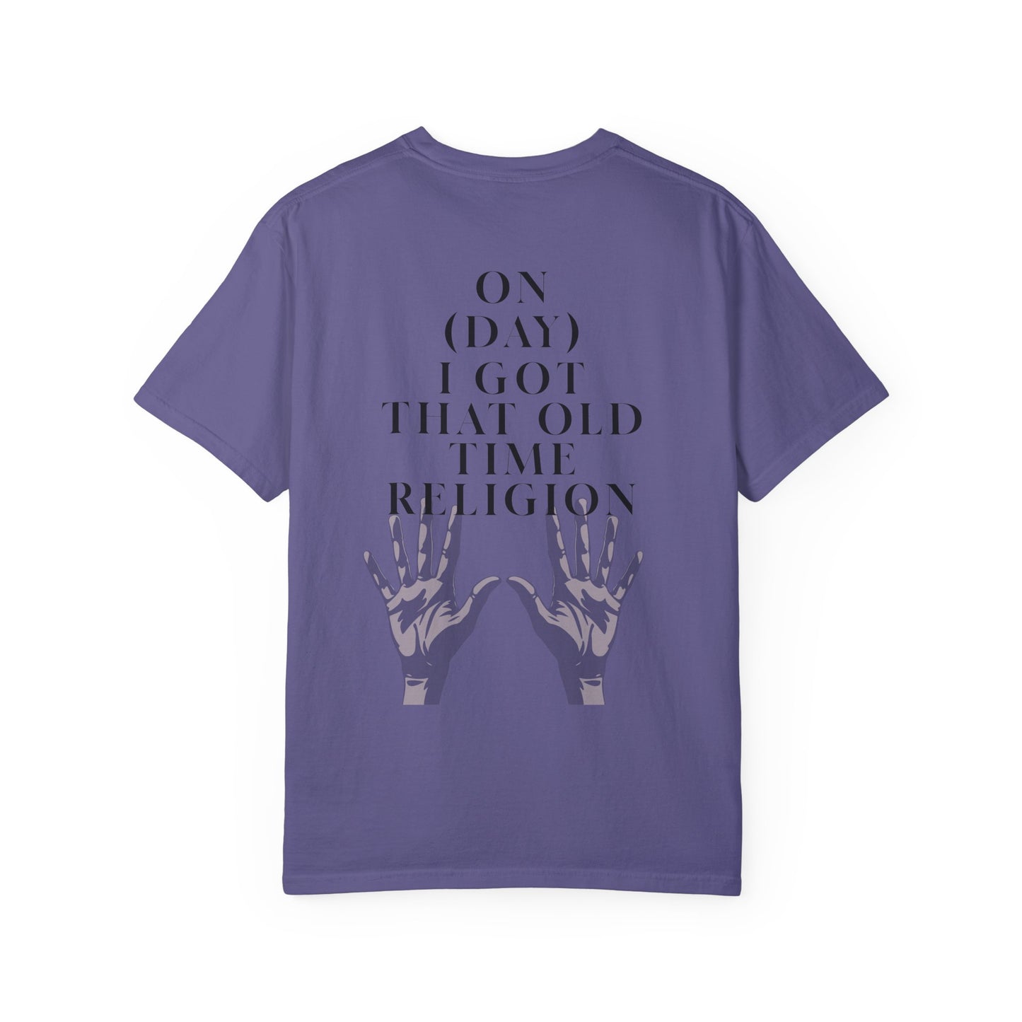 Personalized 'Old Time Religion' Custom Day of the Week and Year