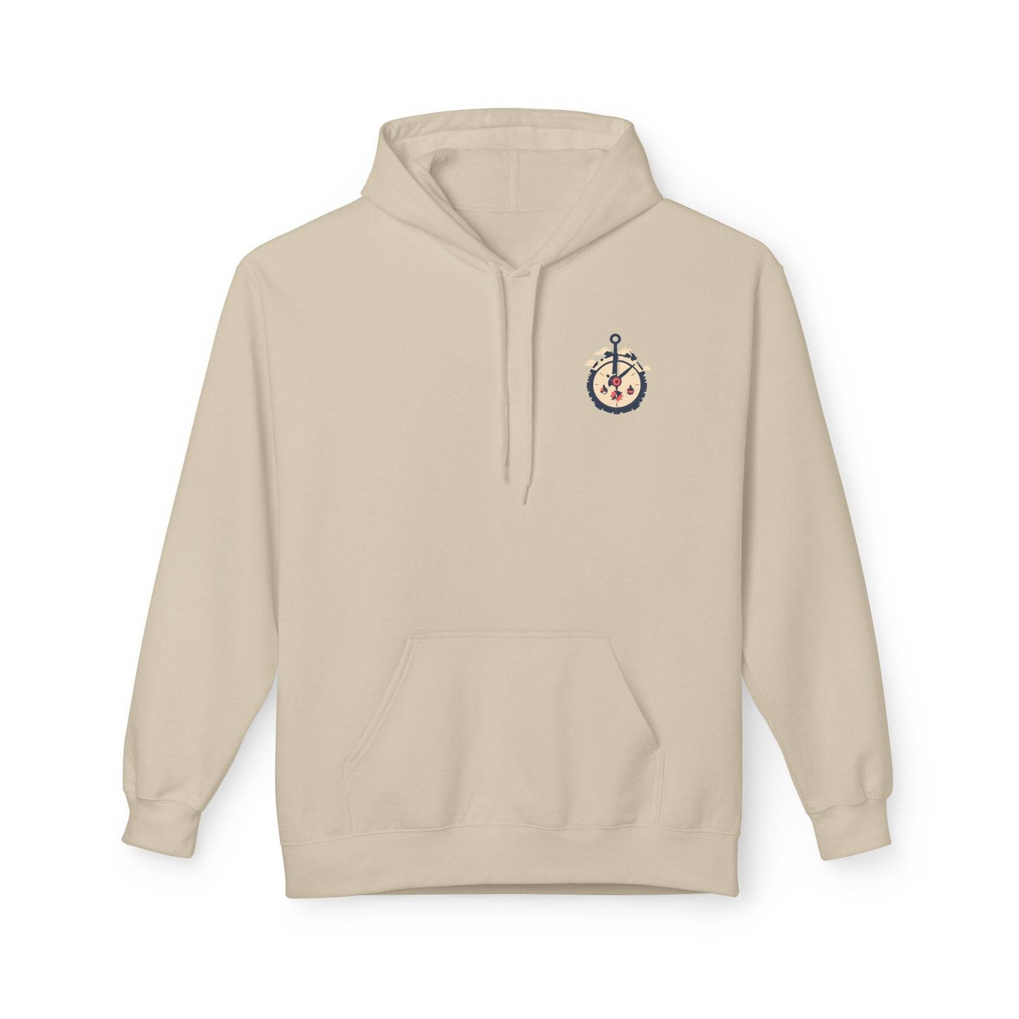 Geared to the Times Anchored to the Rock Hoodie - Tseva Clothing Co.