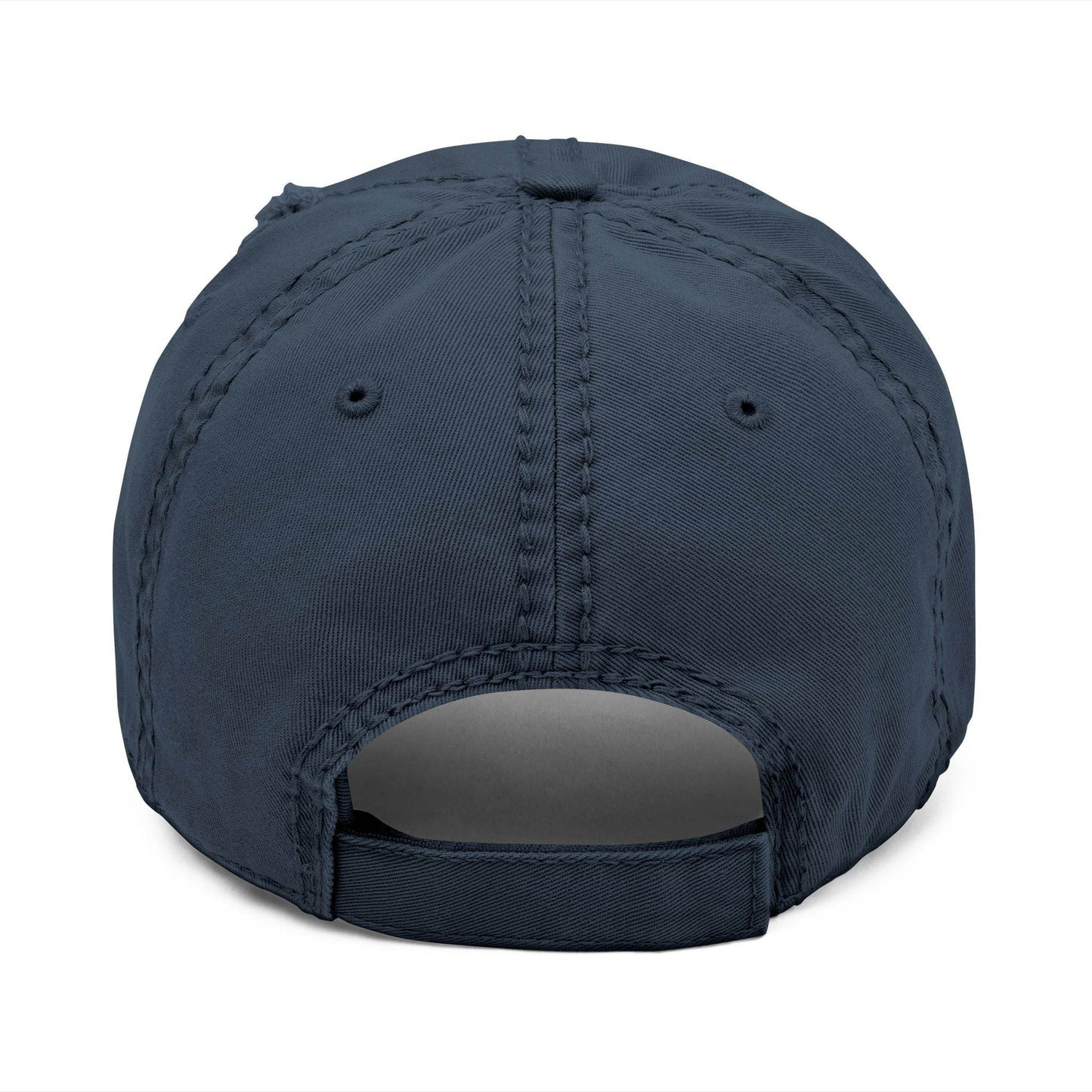 Dad Hat - Tseva Logo Distressed Embroidery Cap - Tseva Clothing Co.
