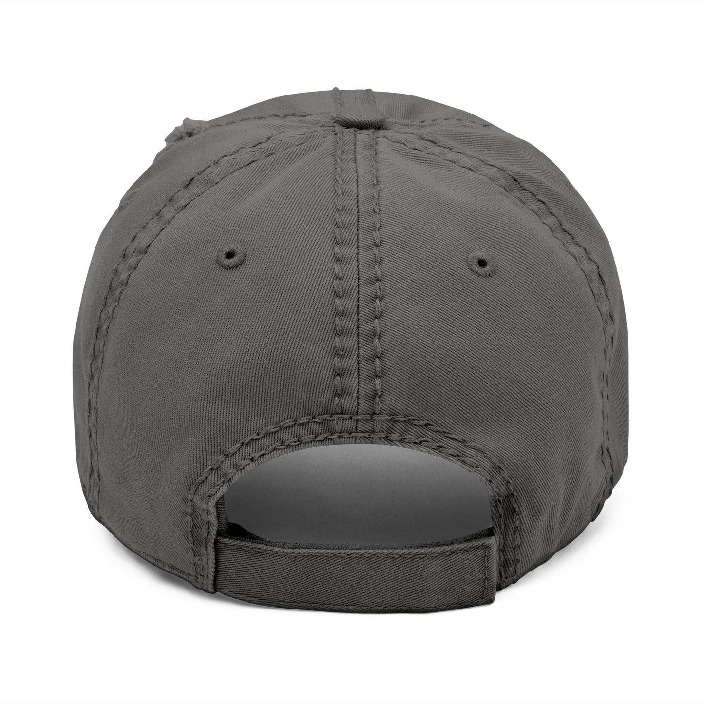 Dad Hat - Tseva Logo Distressed Embroidery Cap - Tseva Clothing Co.