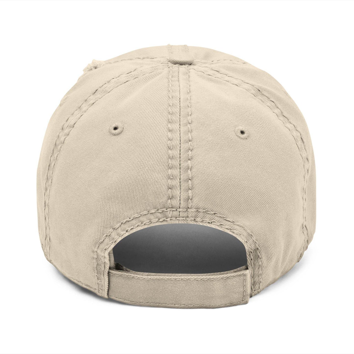 Dad Hat - Tseva Logo Distressed Embroidery Cap - Tseva Clothing Co.