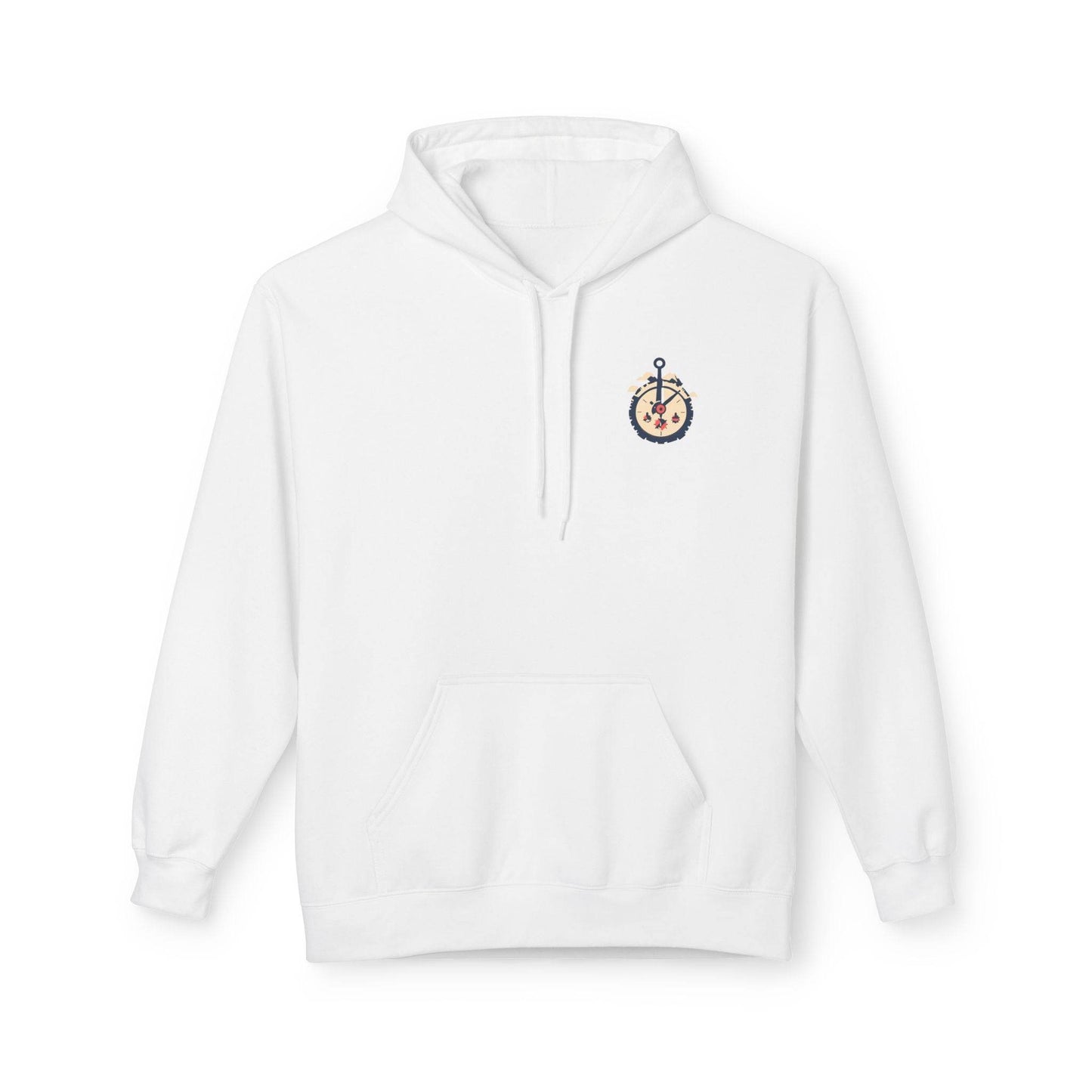 Geared to the Times Anchored to the Rock Hoodie - Tseva Clothing Co.