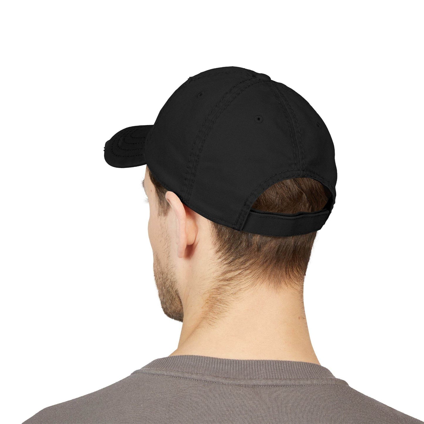 Dad Hat - Tseva Logo Distressed Embroidery Cap - Tseva Clothing Co.
