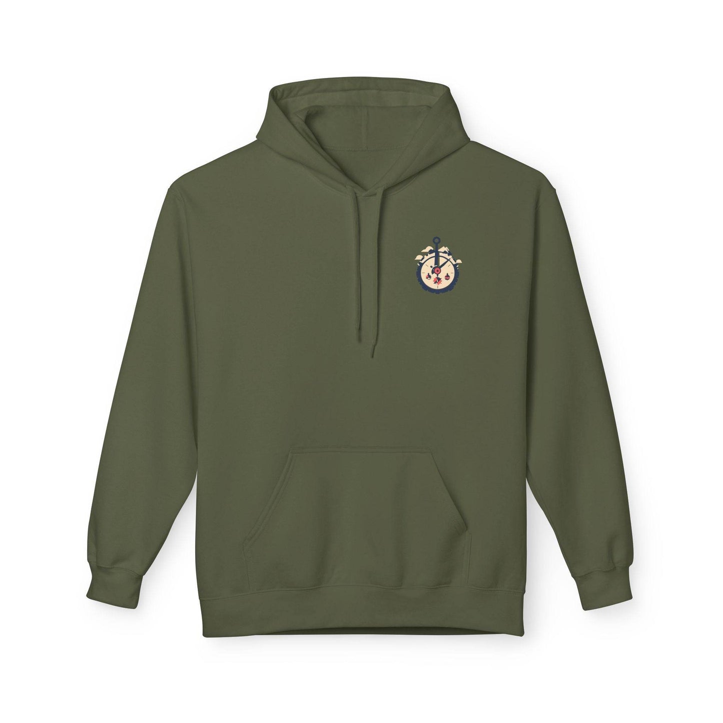 Geared to the Times Anchored to the Rock Hoodie - Tseva Clothing Co.