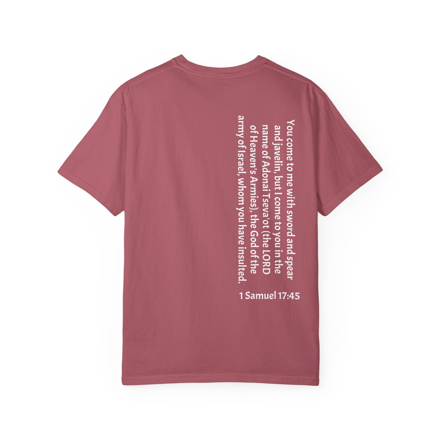 Tseva Clothing Branded T-Shirt - Dark 1 Samuel 17:45 Heaven's Army