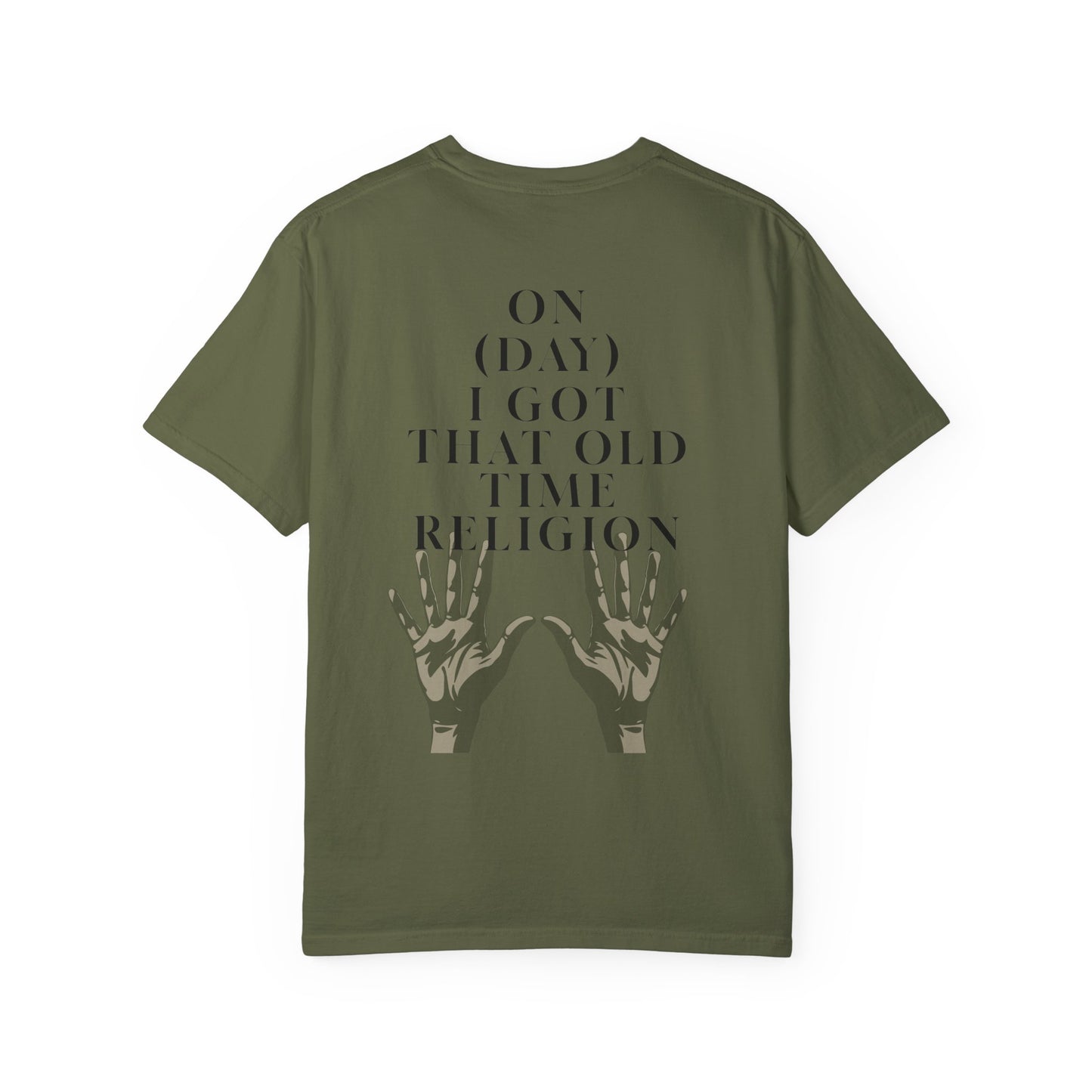 Personalized 'Old Time Religion' Custom Day of the Week and Year