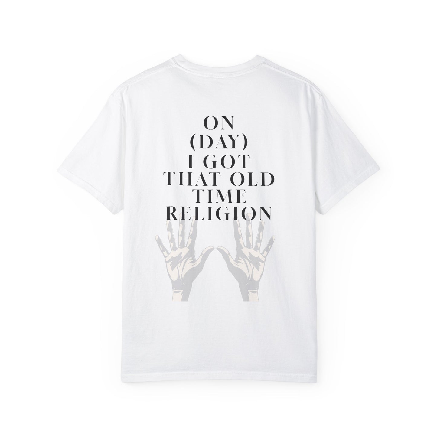 Personalized 'Old Time Religion' Custom Day of the Week and Year