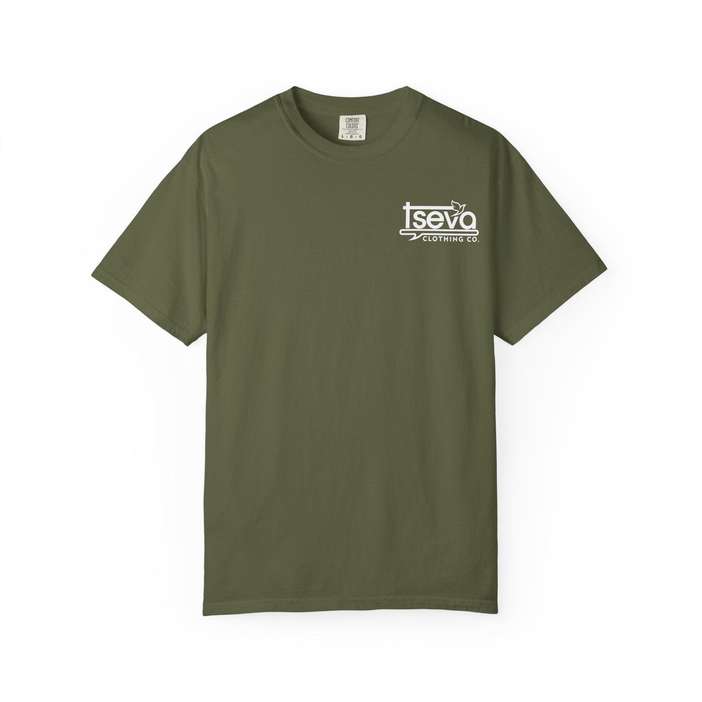 Tseva Clothing Branded T-Shirt - Dark 1 Samuel 17:45 Heaven's Army