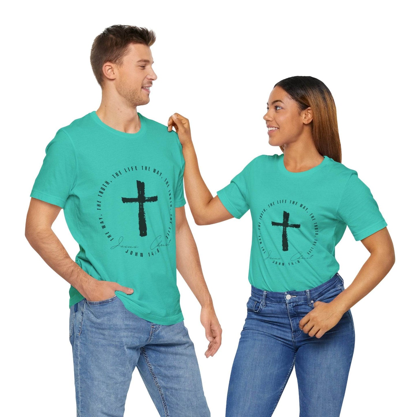 The Way, The Truth, The Life - John 14: 6 - Adult Sizes - Tseva Clothing Co.