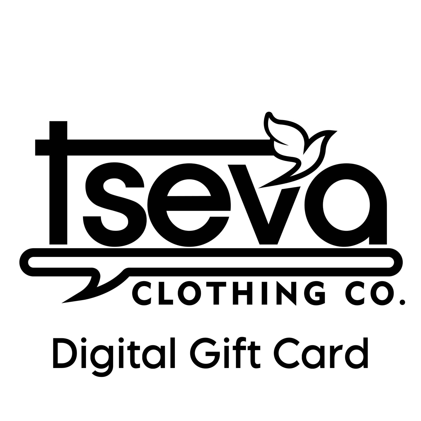 Tseva Clothing Digital Gift Card - Tseva Clothing Co.