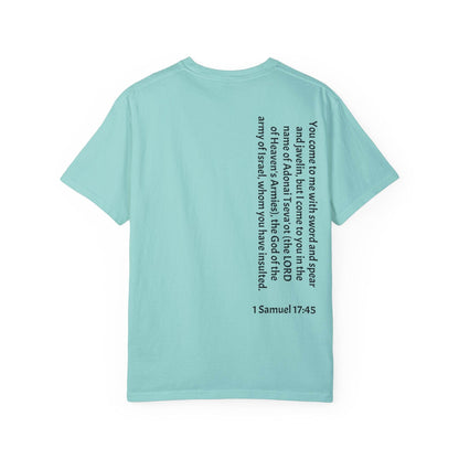 Tseva Clothing Branded T-Shirt- Light 1 Samuel 17:45 - Tseva Clothing Co.