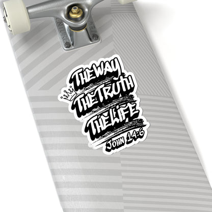 Crowned in Truth Sticker
