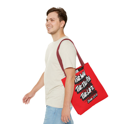 "The Way The Truth The Life" John 14:6 Canvas Tote