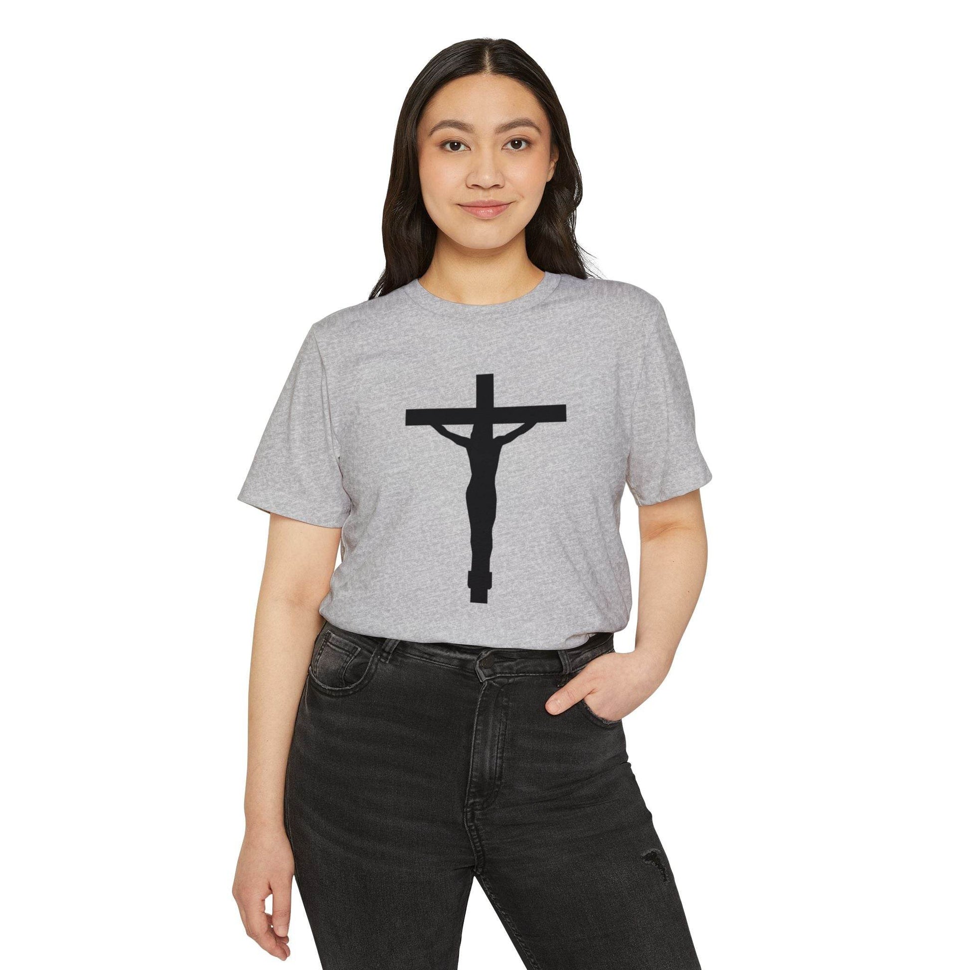 Classic Crucifix T-Shirt - Eco-Friendly - Tseva Clothing Co.