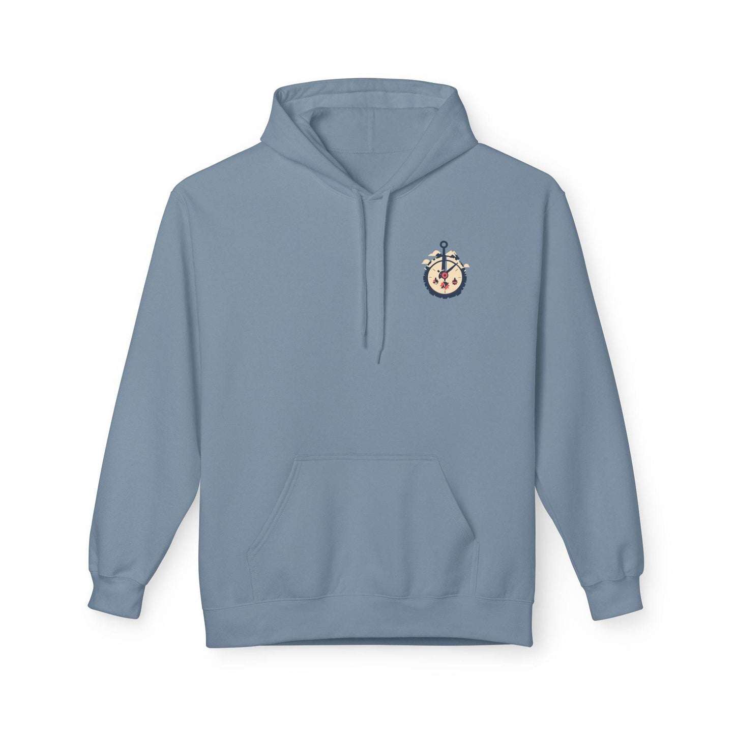 Geared to the Times Anchored to the Rock Hoodie - Tseva Clothing Co.