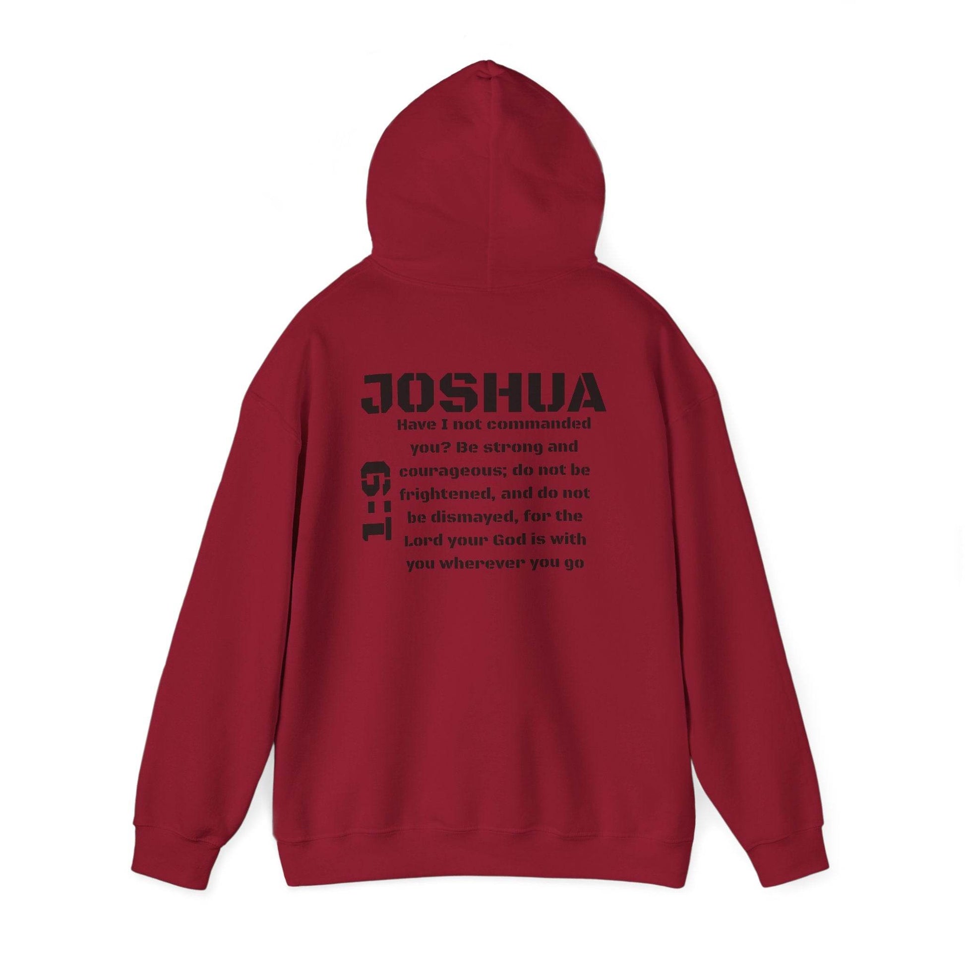 Joshua 1:9 Oversized Fleeced Hoodie - Tseva Clothing Co.
