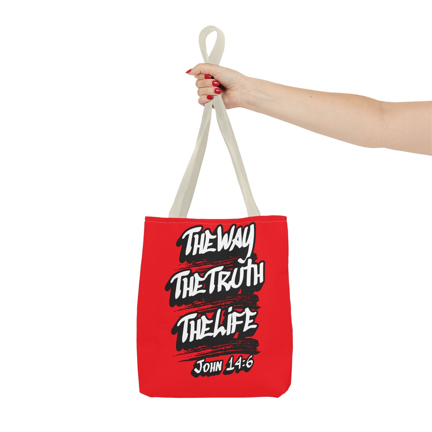 "The Way The Truth The Life" John 14:6 Canvas Tote