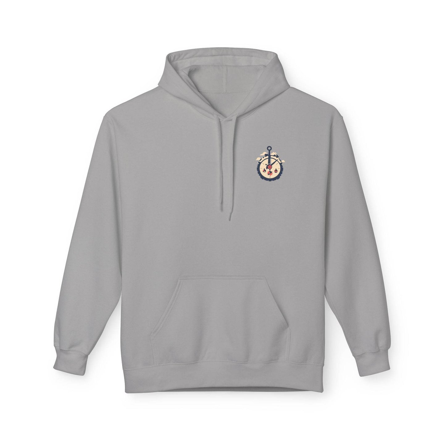Geared to the Times Anchored to the Rock Hoodie - Tseva Clothing Co.