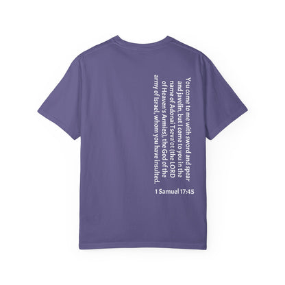 Tseva Clothing Branded T-Shirt - Dark 1 Samuel 17:45 Heaven's Army