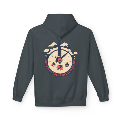 Geared to the Times Anchored to the Rock Hoodie - Tseva Clothing Co.