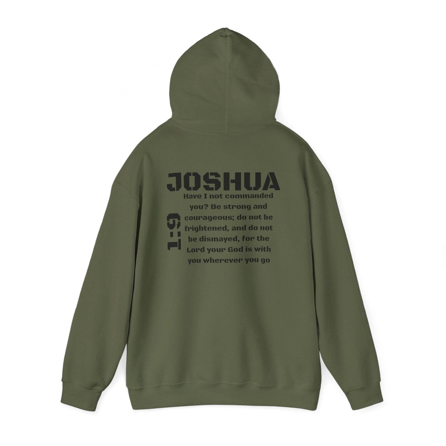 Joshua 1:9 Oversized Fleeced Hoodie - Tseva Clothing Co.