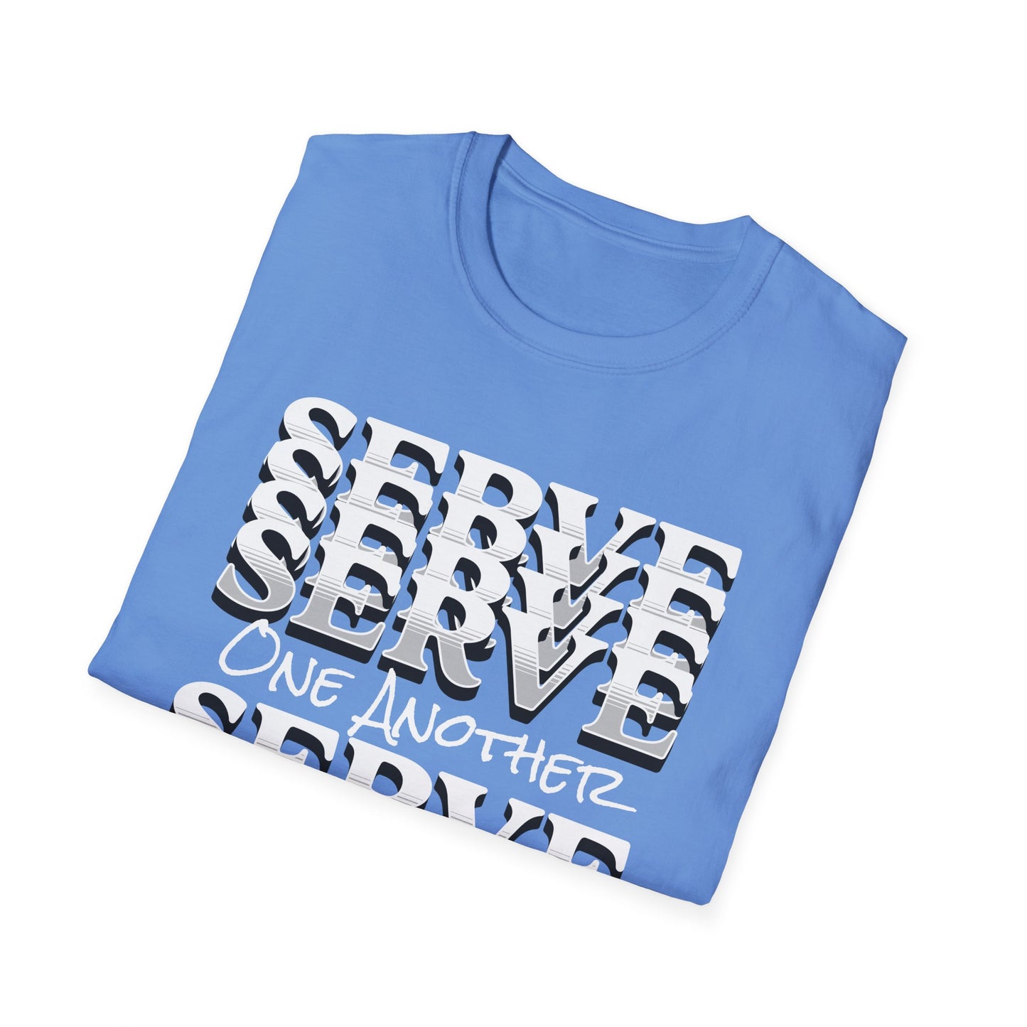 Serve One Another T-Shirt — Galatians 5:13 Christian Tee