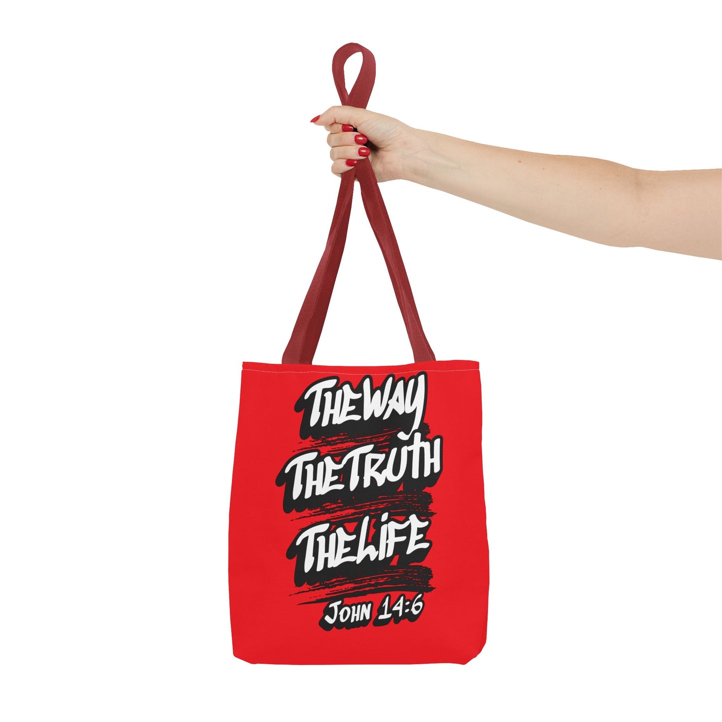 "The Way The Truth The Life" John 14:6 Canvas Tote