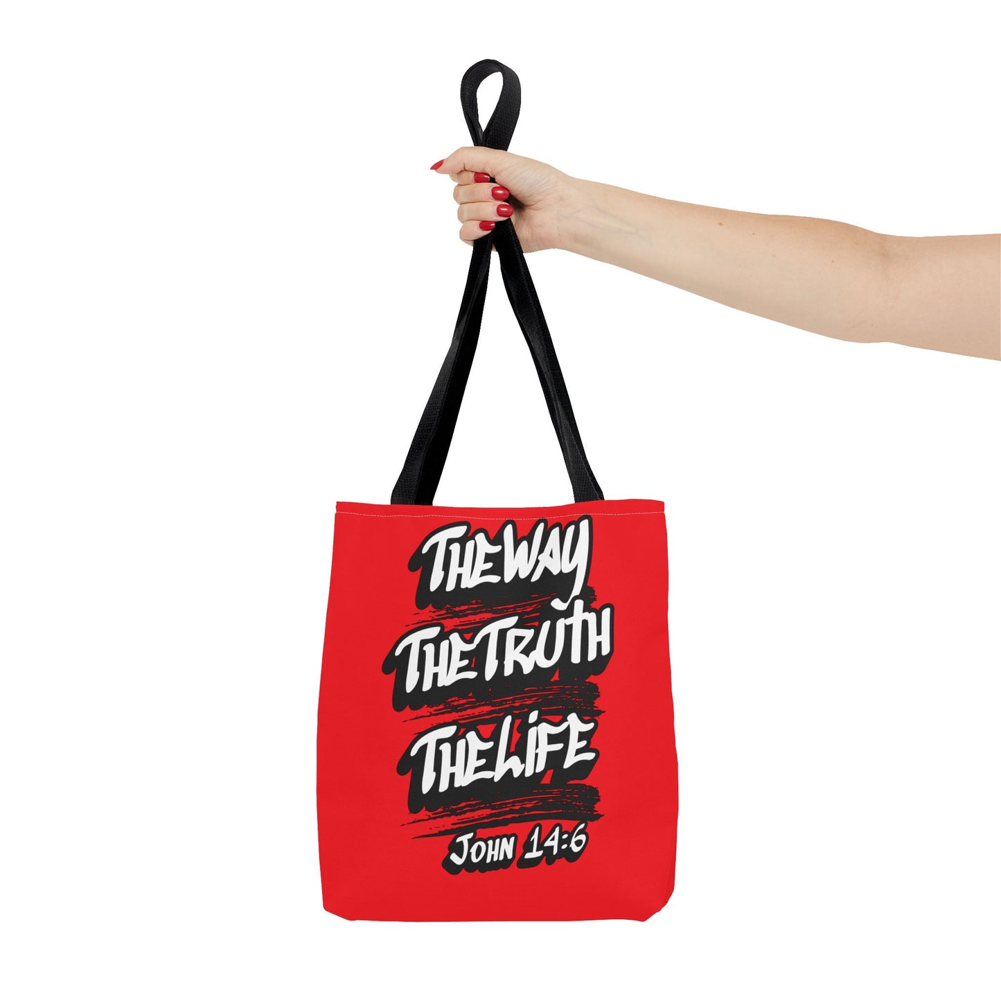 "The Way The Truth The Life" John 14:6 Canvas Tote