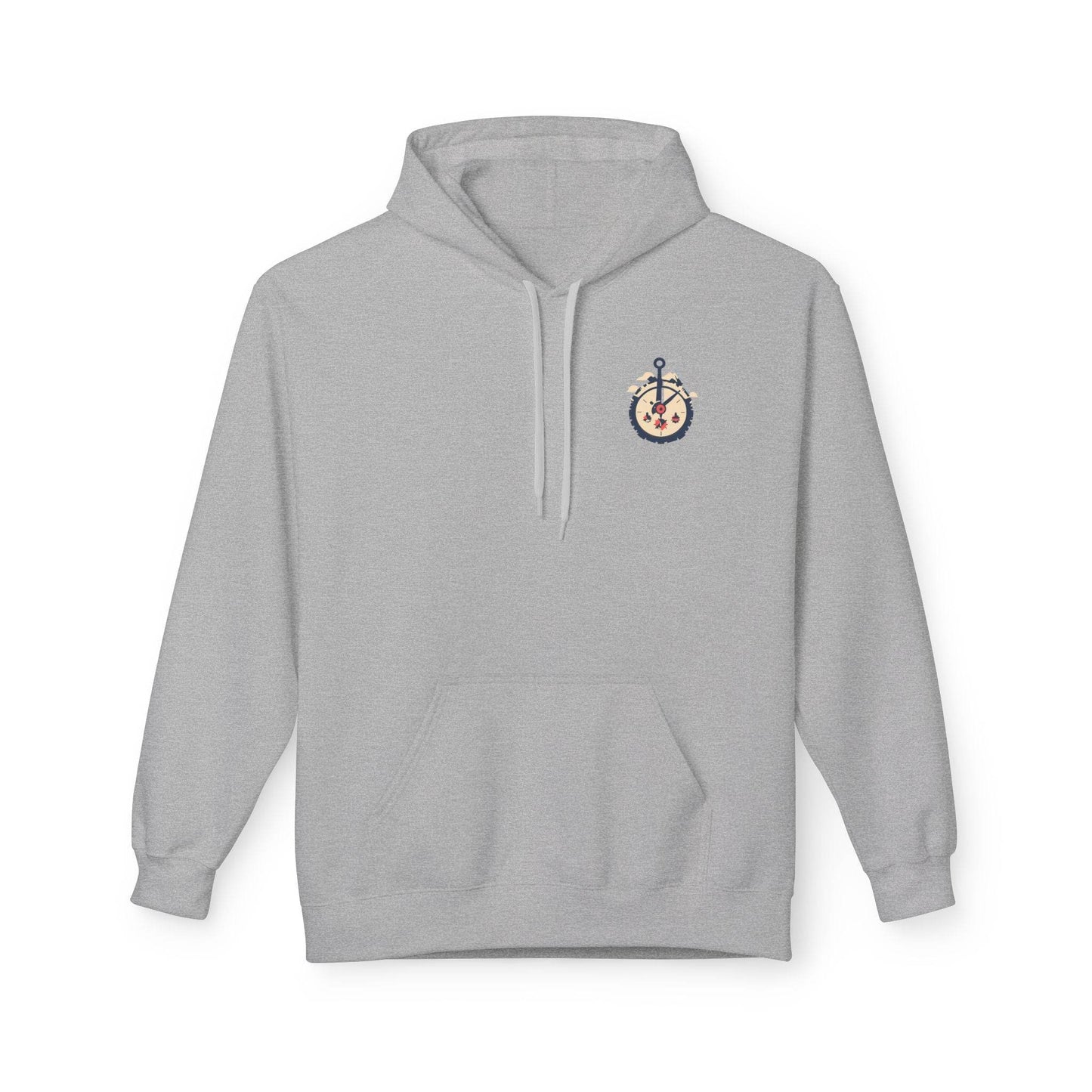 Geared to the Times Anchored to the Rock Hoodie - Tseva Clothing Co.