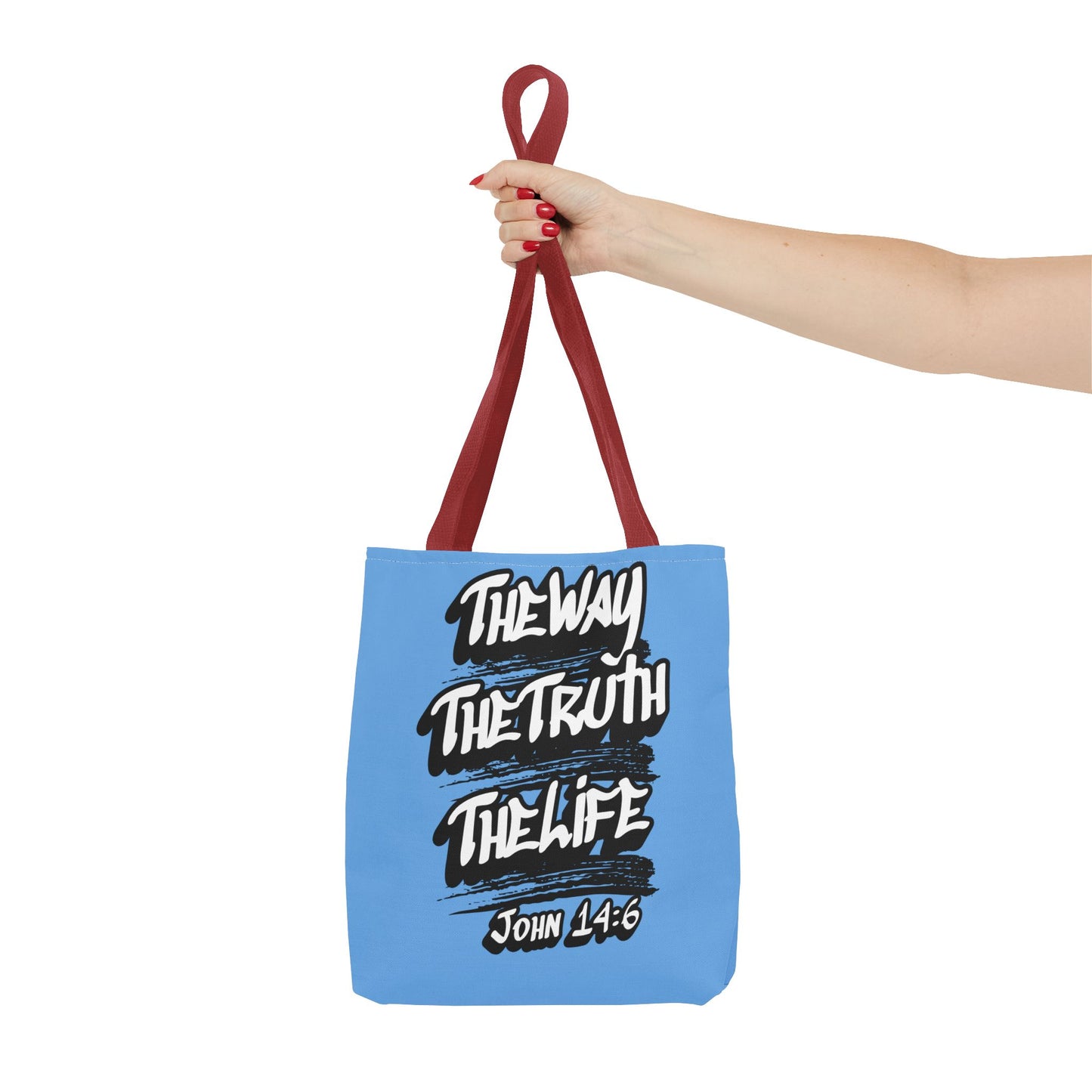 "The Way The Truth The Life" John 14:6 Canvas Tote