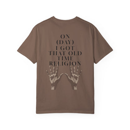 Personalized 'Old Time Religion' Custom Day of the Week and Year