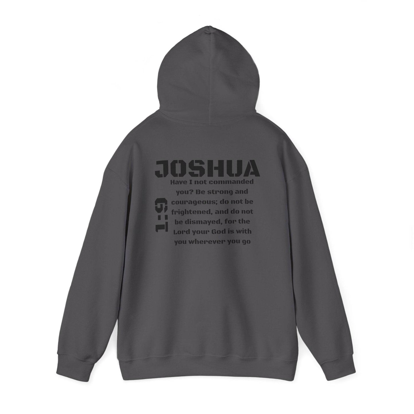 Joshua 1:9 Oversized Fleeced Hoodie - Tseva Clothing Co.