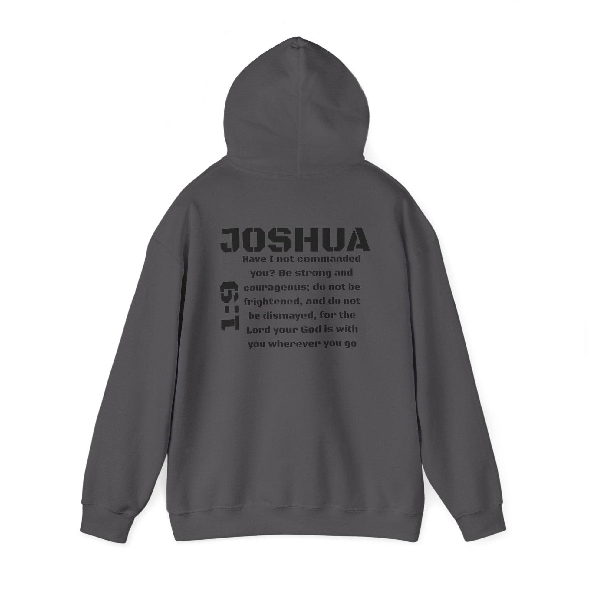 Joshua 1:9 Oversized Fleeced Hoodie - Tseva Clothing Co.