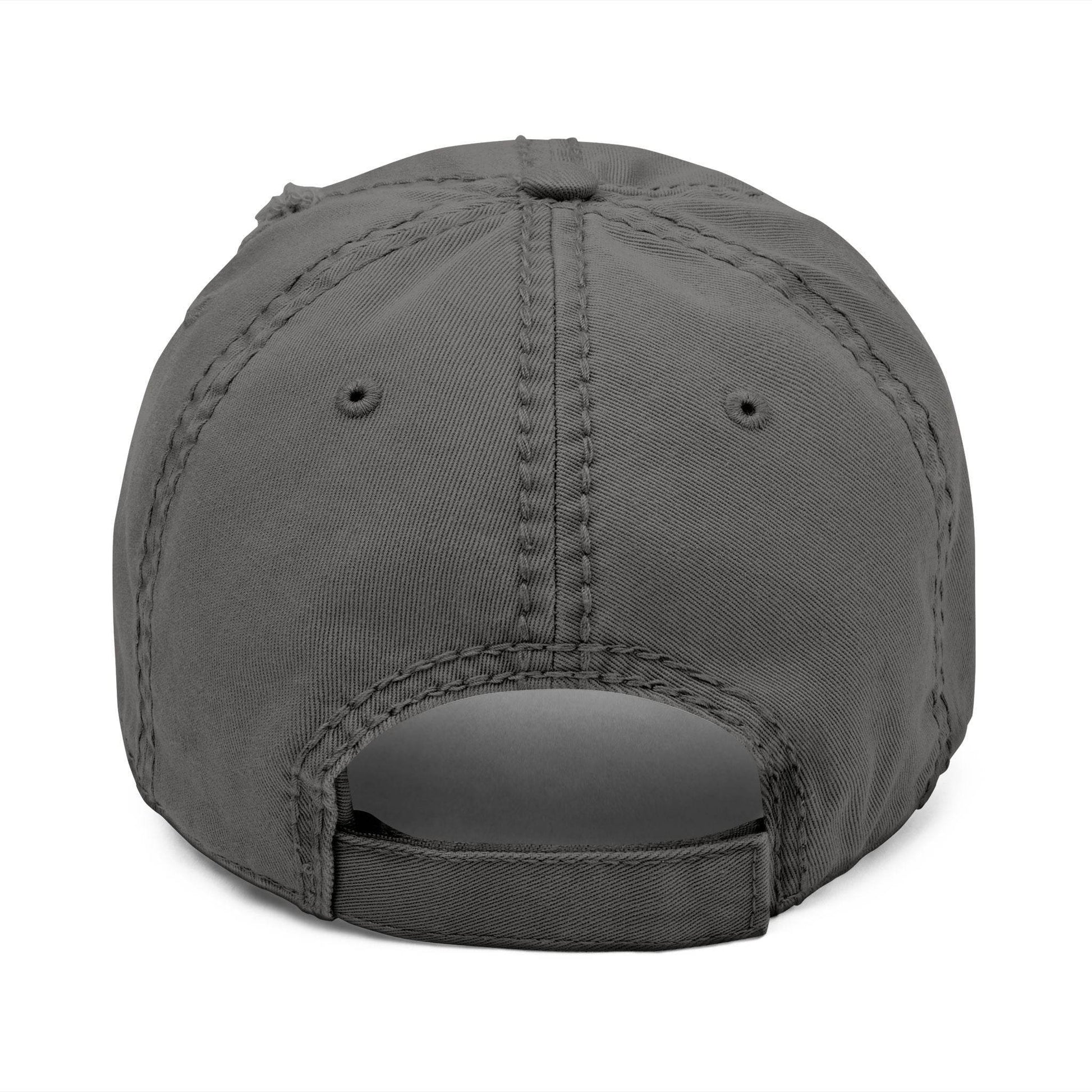 Dad Hat - Tseva Logo Distressed Embroidery Cap - Tseva Clothing Co.