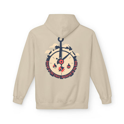 Geared to the Times Anchored to the Rock Hoodie - Tseva Clothing Co.