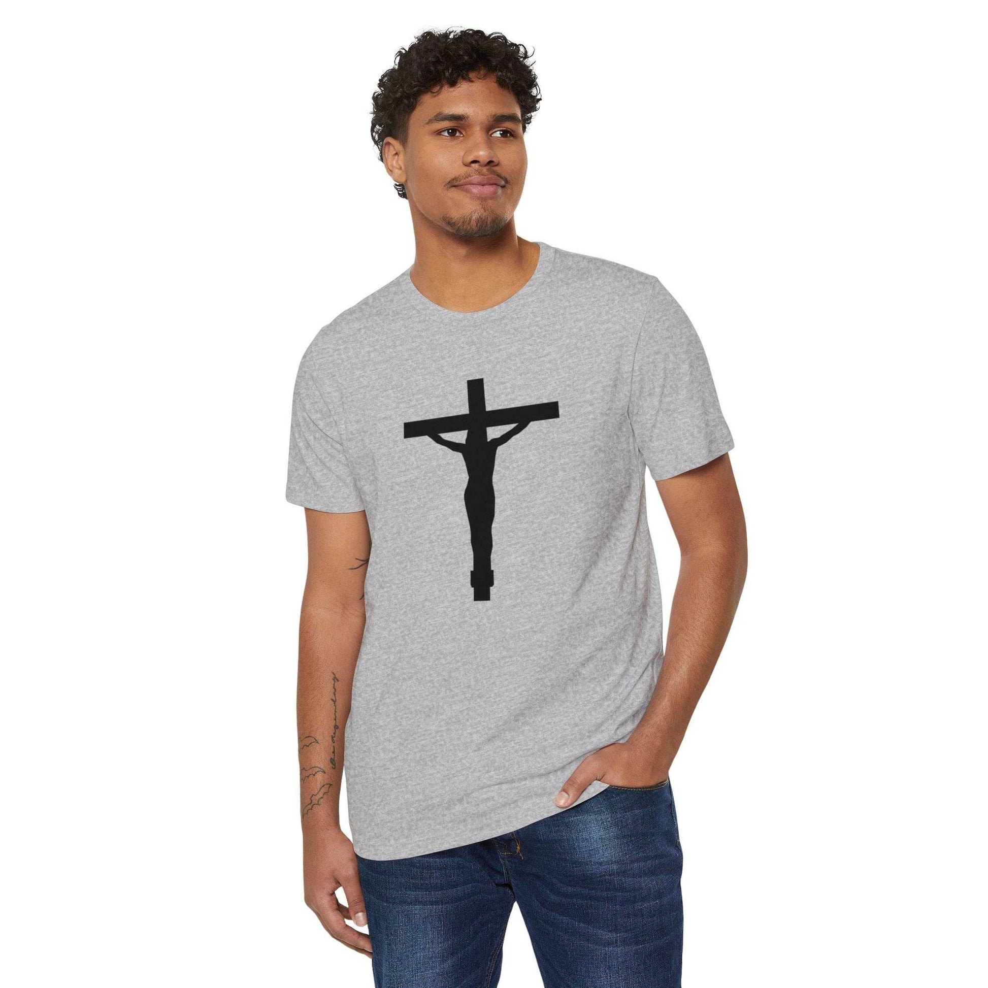 Classic Crucifix T-Shirt - Eco-Friendly - Tseva Clothing Co.