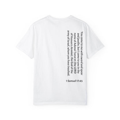 Tseva Clothing Branded T-Shirt- Light 1 Samuel 17:45 - Tseva Clothing Co.
