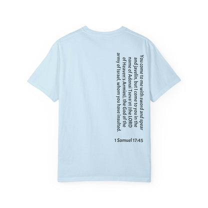 Tseva Clothing Branded T-Shirt- Light 1 Samuel 17:45 - Tseva Clothing Co.