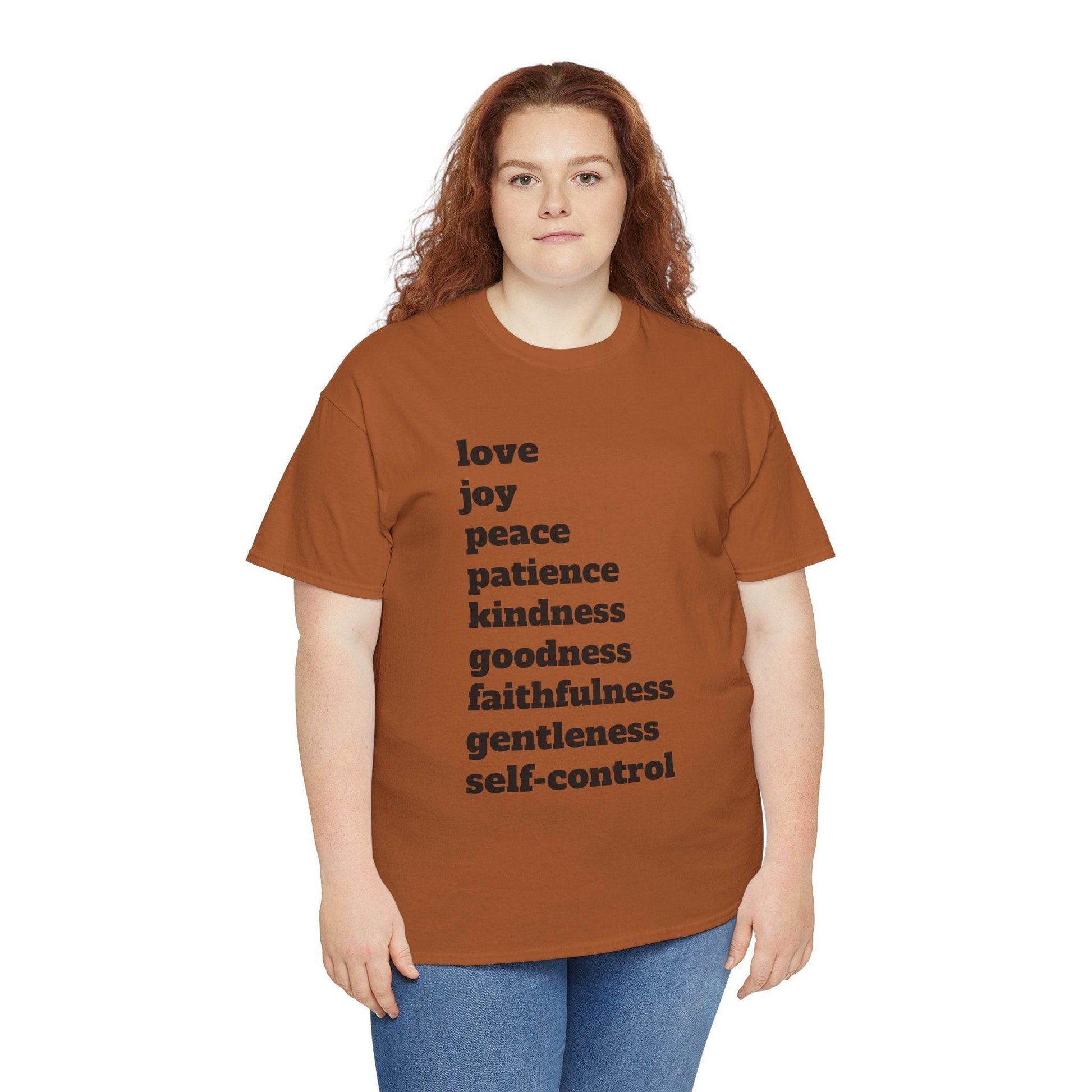 Fruit of the Spirit Soft T-Shirt - Tseva Clothing Co.