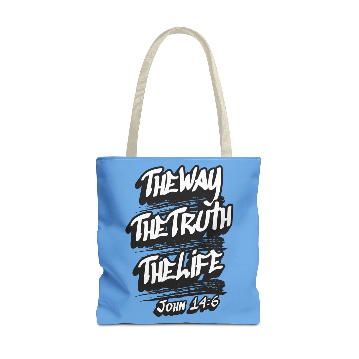 "The Way The Truth The Life" John 14:6 Canvas Tote