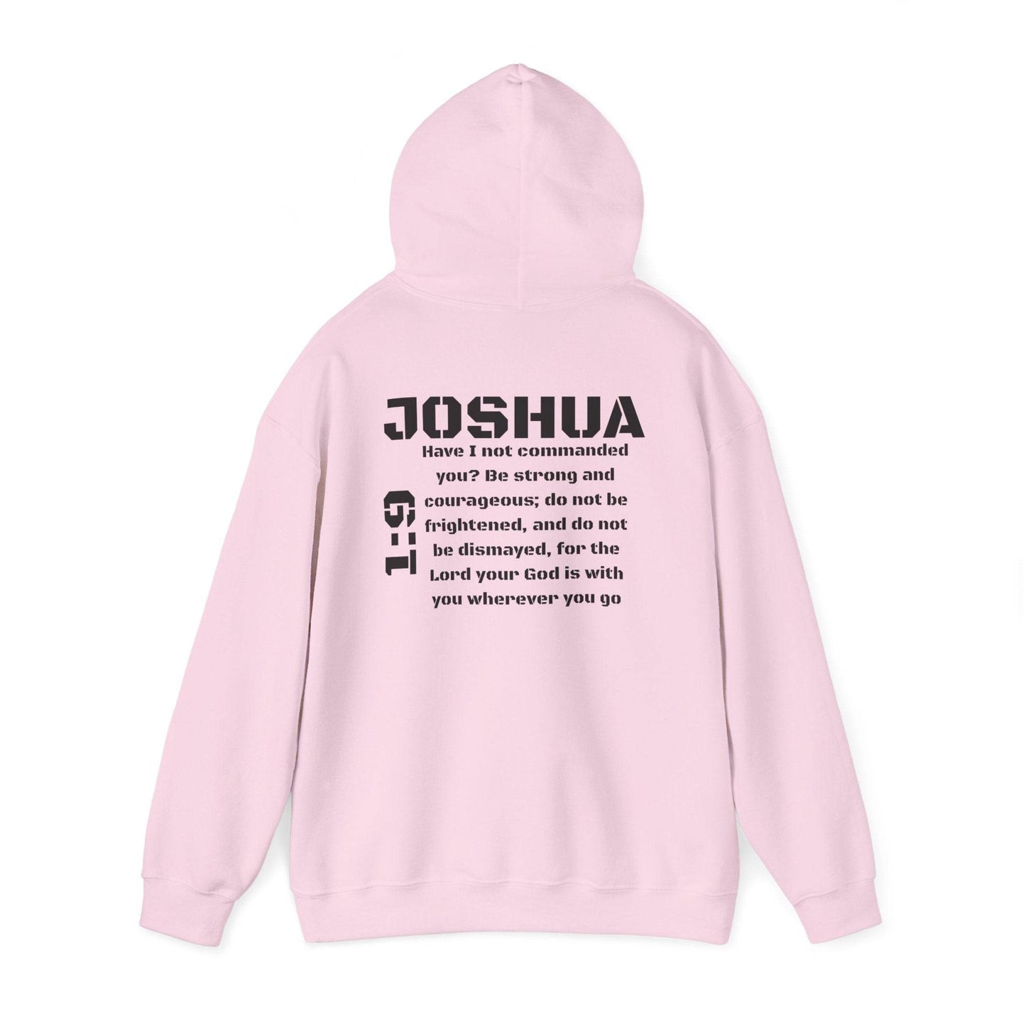 Joshua 1:9 Oversized Fleeced Hoodie - Tseva Clothing Co.