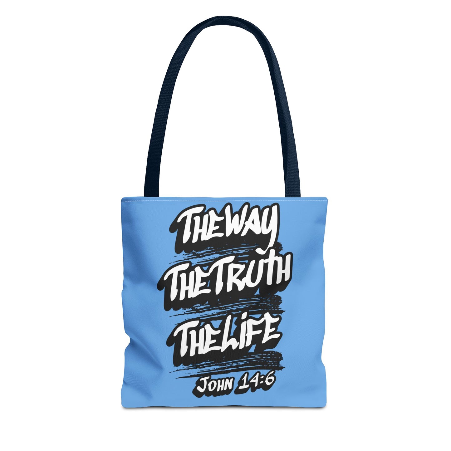 "The Way The Truth The Life" John 14:6 Canvas Tote