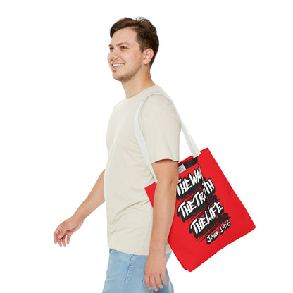 "The Way The Truth The Life" John 14:6 Canvas Tote
