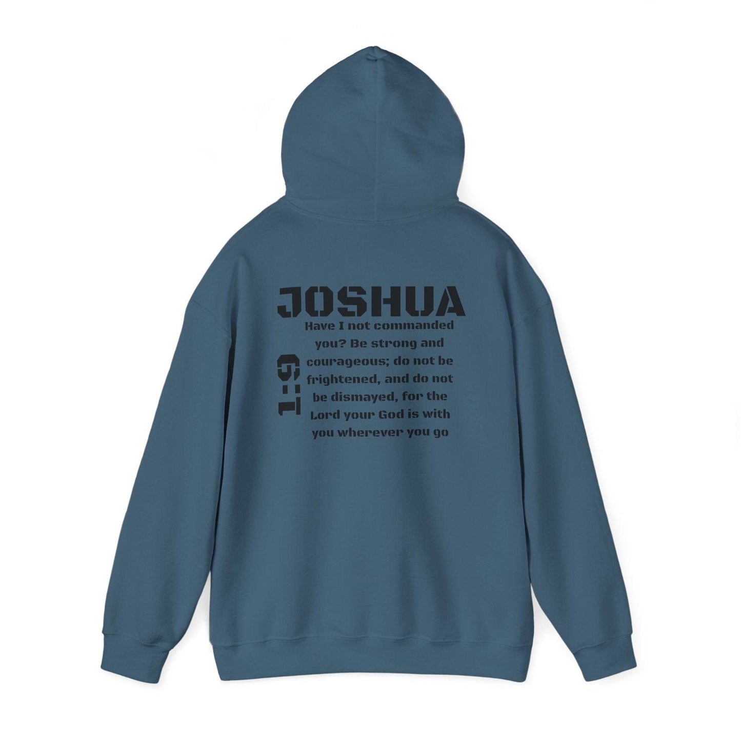 Joshua 1:9 Oversized Fleeced Hoodie - Tseva Clothing Co.